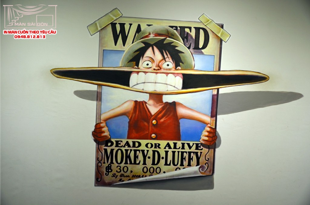 Man cuon in tranh - Màn cuốn in tranh