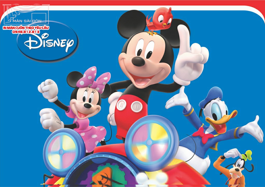 Man cuon in tranh - Màn cuốn in tranh