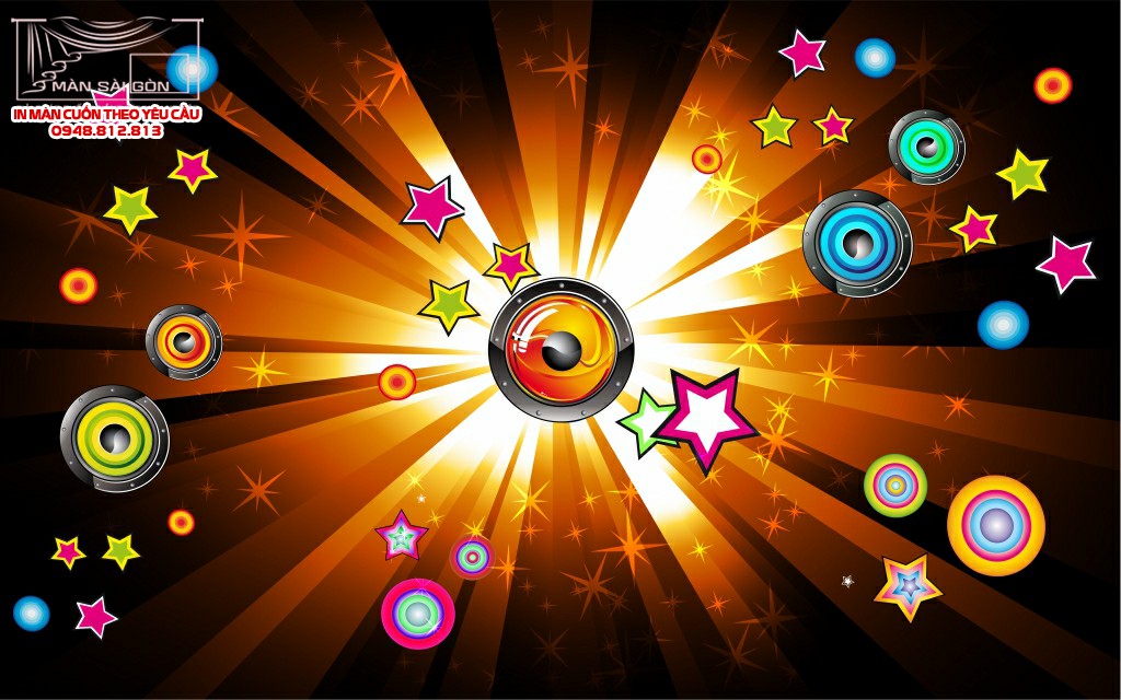 Man cuon in tranh - Màn cuốn in tranh