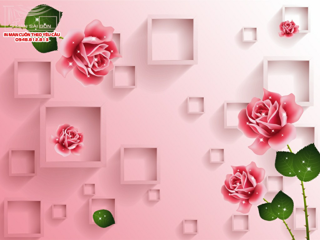 Man cuon in tranh - Màn cuốn in tranh