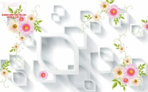 màn cuốn in tranh 3D