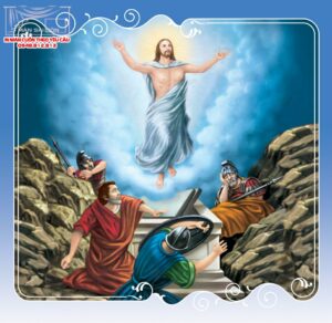 màn cuốn in tranh công giáo