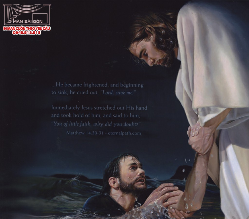 Man cuon in tranh - Màn cuốn in tranh