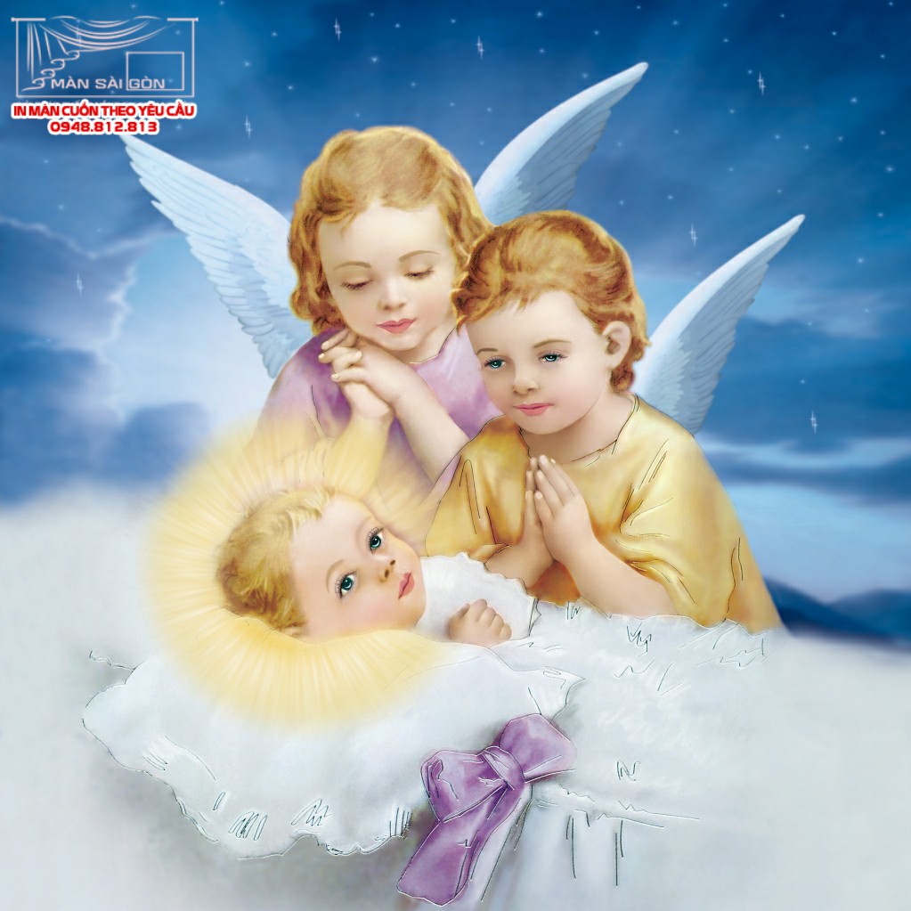 Man cuon in tranh - Màn cuốn in tranh