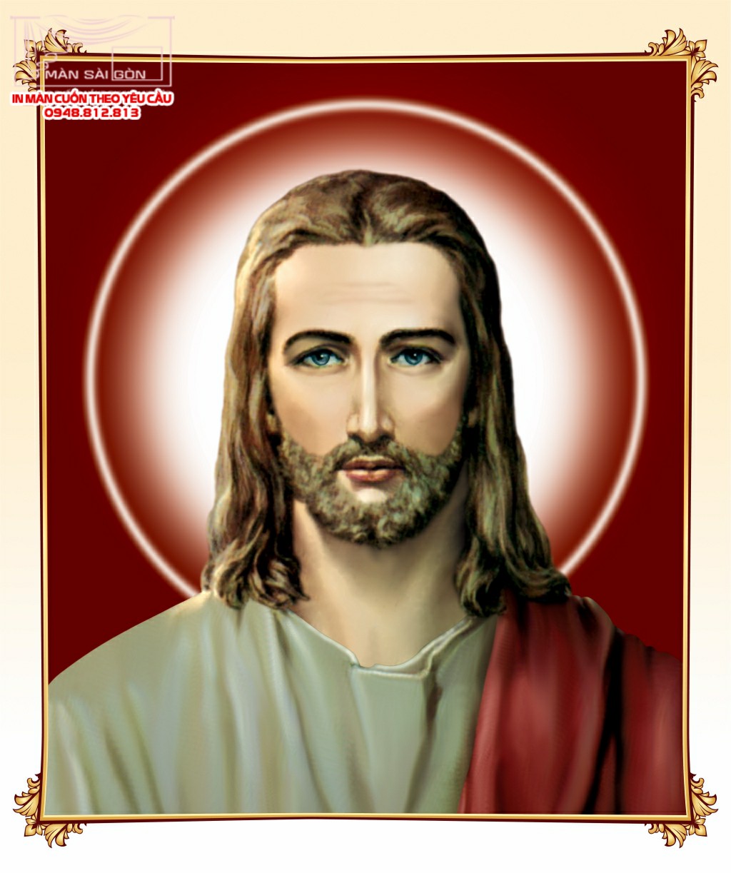 Màn cuốn in tranh công giáo