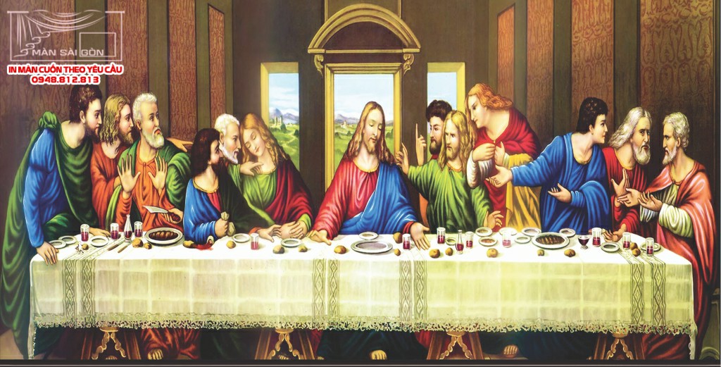 Man cuon in tranh - Màn cuốn in tranh