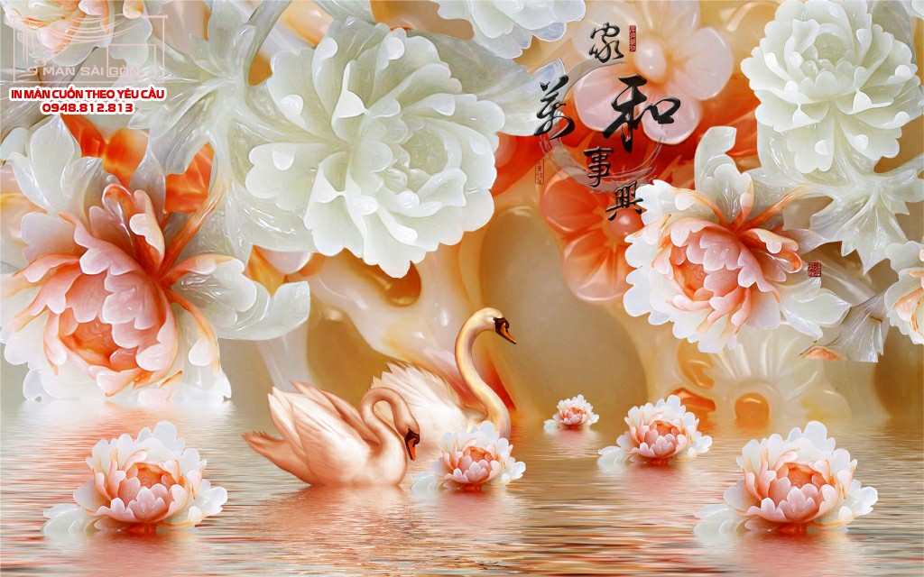 Man cuon in tranh - Màn cuốn in tranh