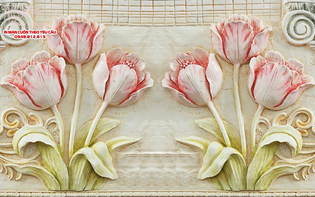 Man cuon in tranh - Màn cuốn in tranh