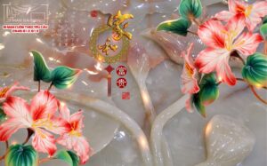 màn cuốn in tranh gia ngọc