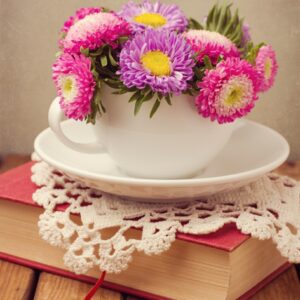 màn cuốn in tranh hoa quả