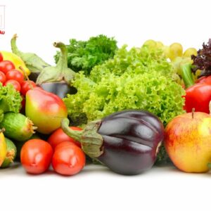 màn cuốn in tranh hoa quả