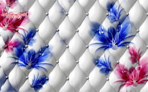 màn cuốn in tranh phòng khách