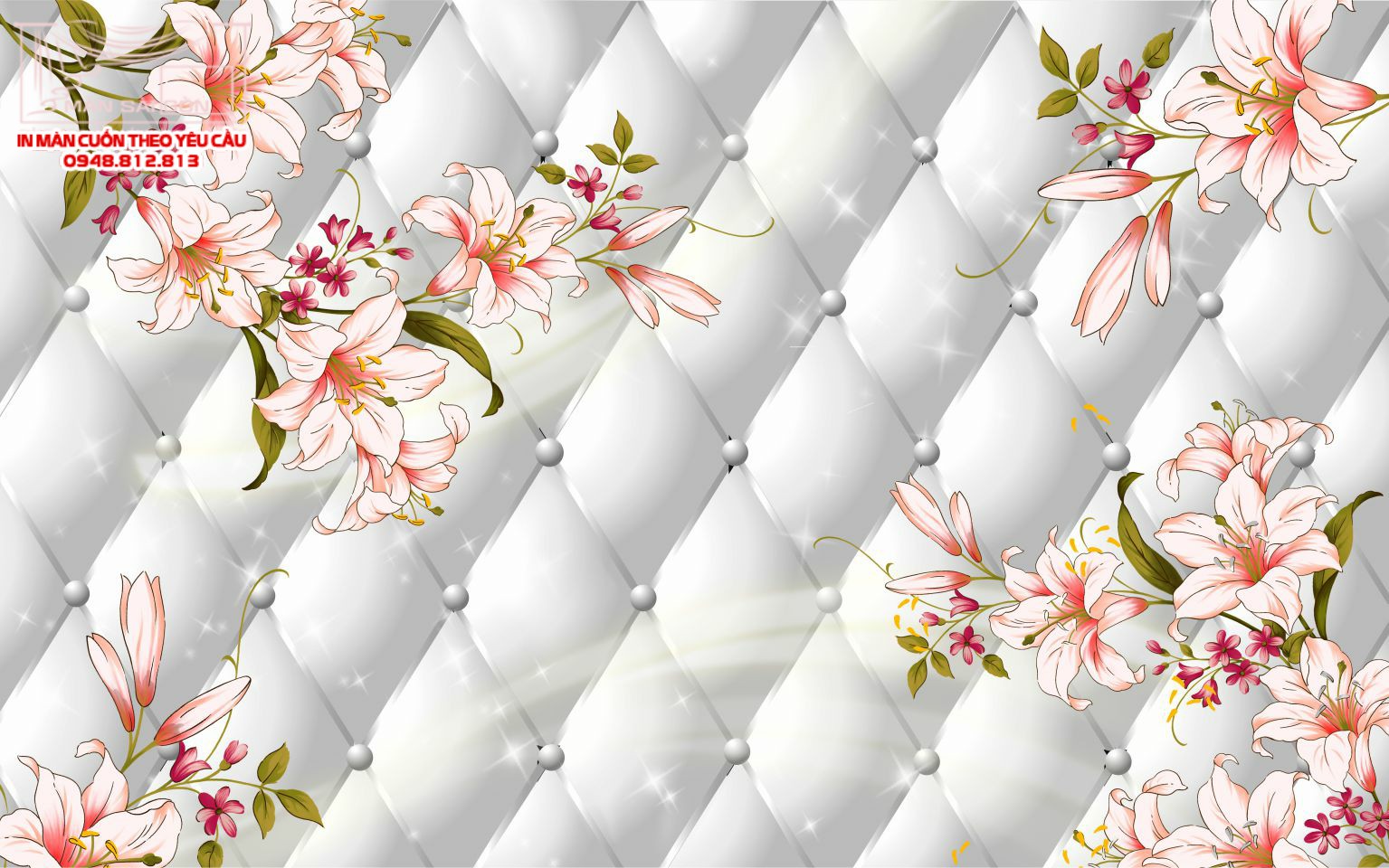 Man cuon in tranh - Màn cuốn in tranh