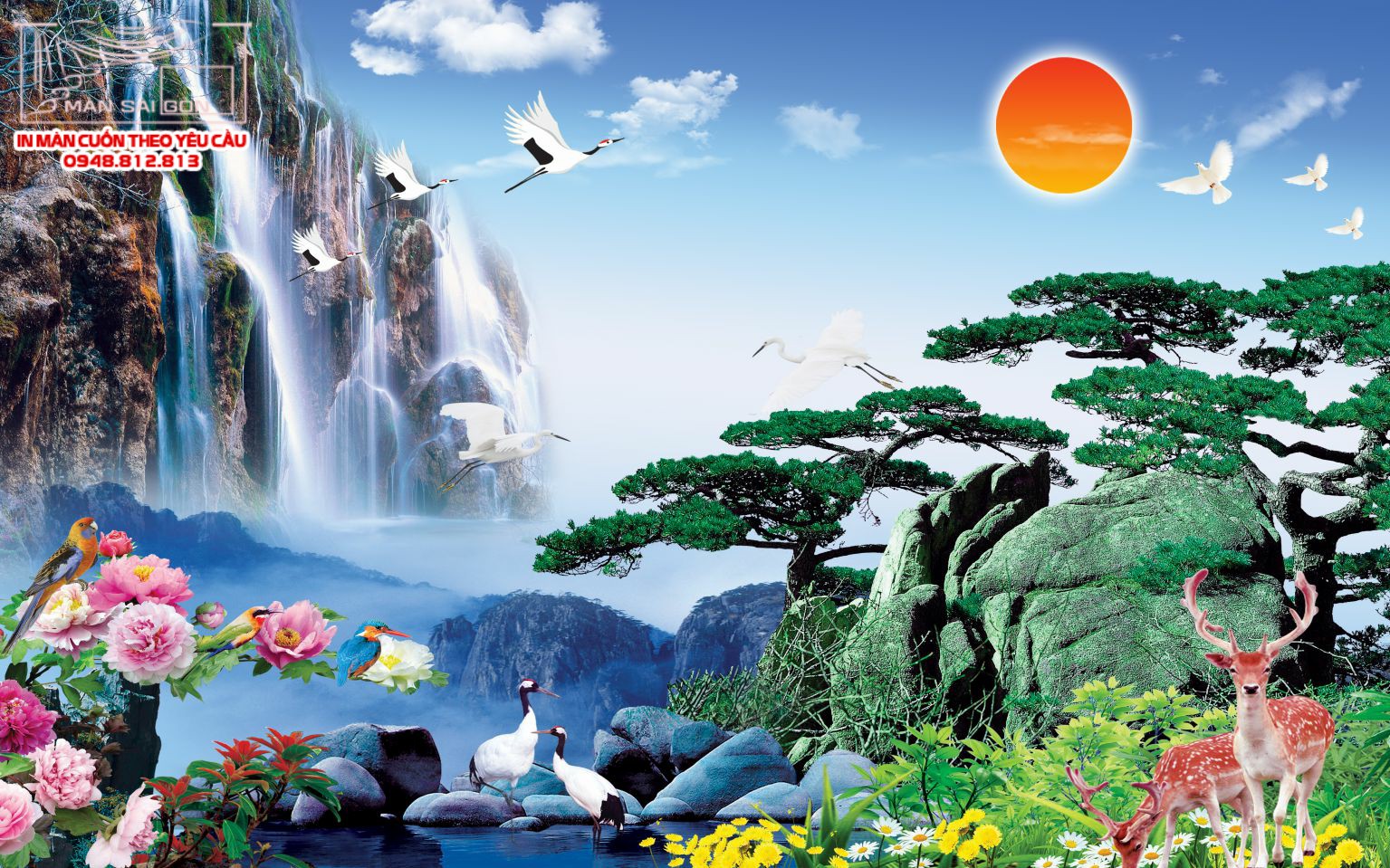 Màn cuốn in tranh Bình Thạnh – Uy tín hàng đầu 5 màn cuốn in tranh
