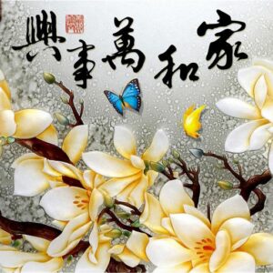 Màn cuốn in tranh sơn dầu TSD-78