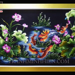 Màn cuốn in tranh sơn dầu TSD-159