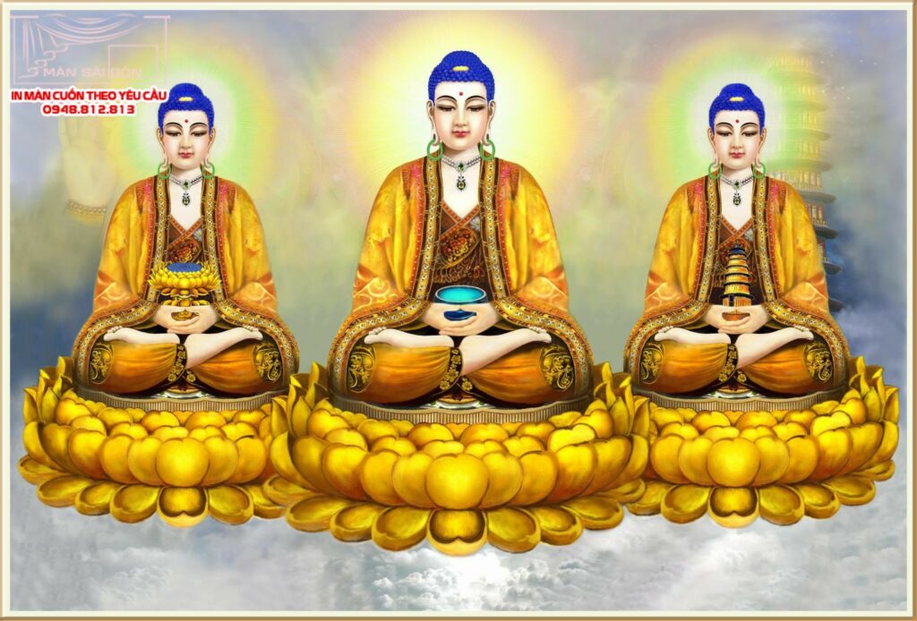 Màn cuốn in tranh Phật giáo tại TP.HCM – Không gian bình an 1 màn cuốn in tranh phật giáo