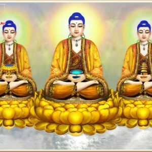 màn cuốn in tranh phật giáo