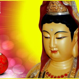 Màn cuốn in tranh phật giáo PG-18