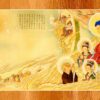 màn cuốn in tranh phật giáo