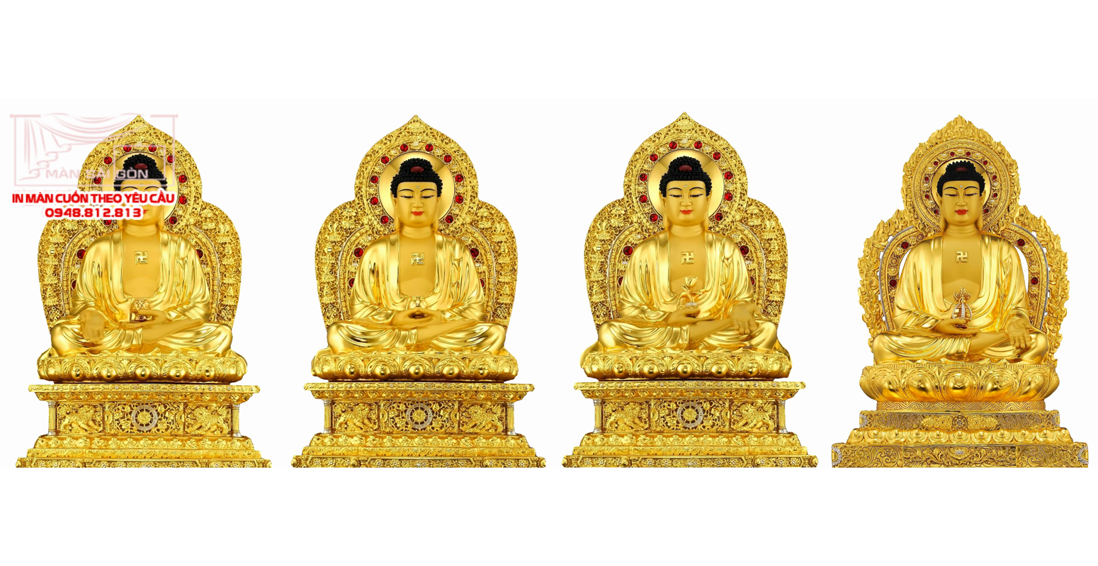 Man cuon in tranh - Màn cuốn in tranh